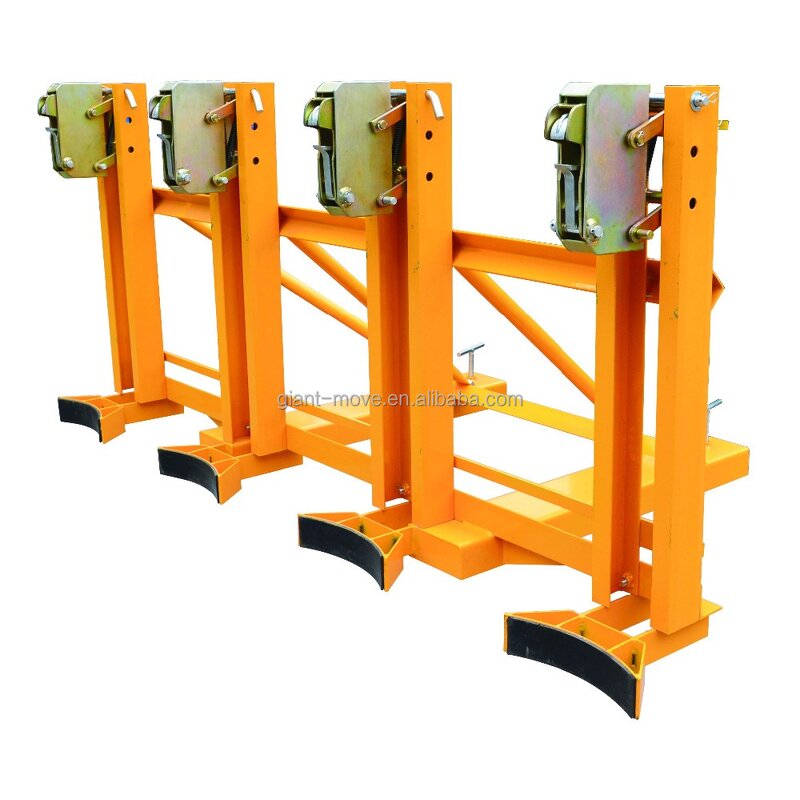 Forklift Drum Grabber Factory - Double Grip Head Type