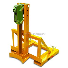 Forklift Drum Grabber Factory - Double Grip Head Type