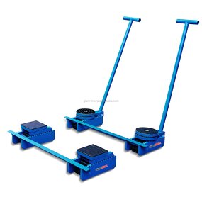 Machinery Moving Skate Factory - Heavy Load Transport Trolley OEM