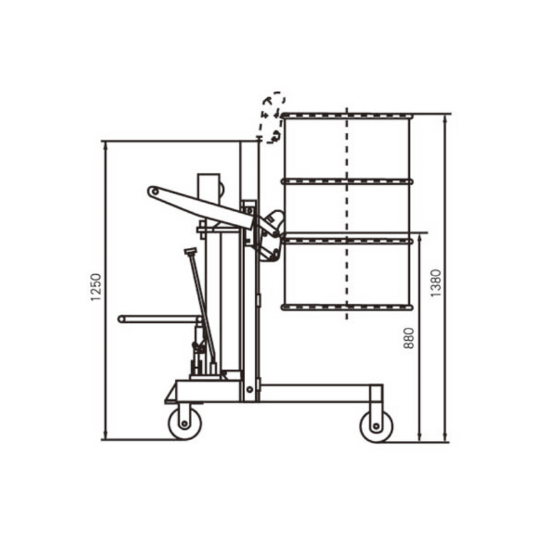 Manual Drum Stacker Factory - Drum Loader Unloader OEM