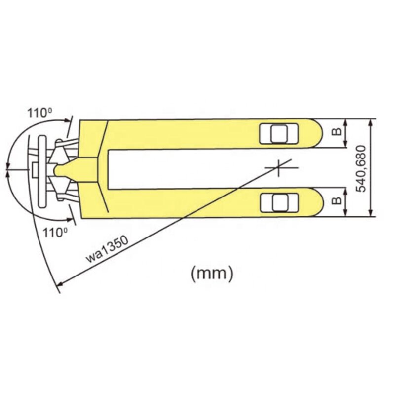 Weighing Scale Pallet Truck Supplier - 2 Ton Hand Pallet Truck