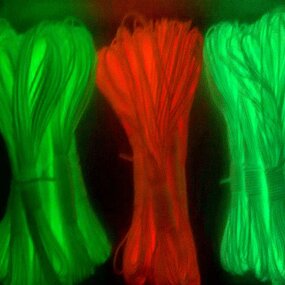 Luminous Rope Manufacturer - Neon Green Fluorescent Polyester UHMWPE