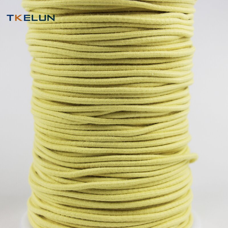 Elastic Aramid Rope Factory - Fire Retardant Round Braided Pull Cord