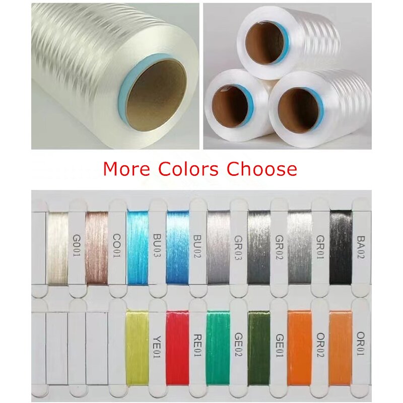 UHMWPE Fiber Yarn Factory - High Tenacity 100-3000D Color Optional