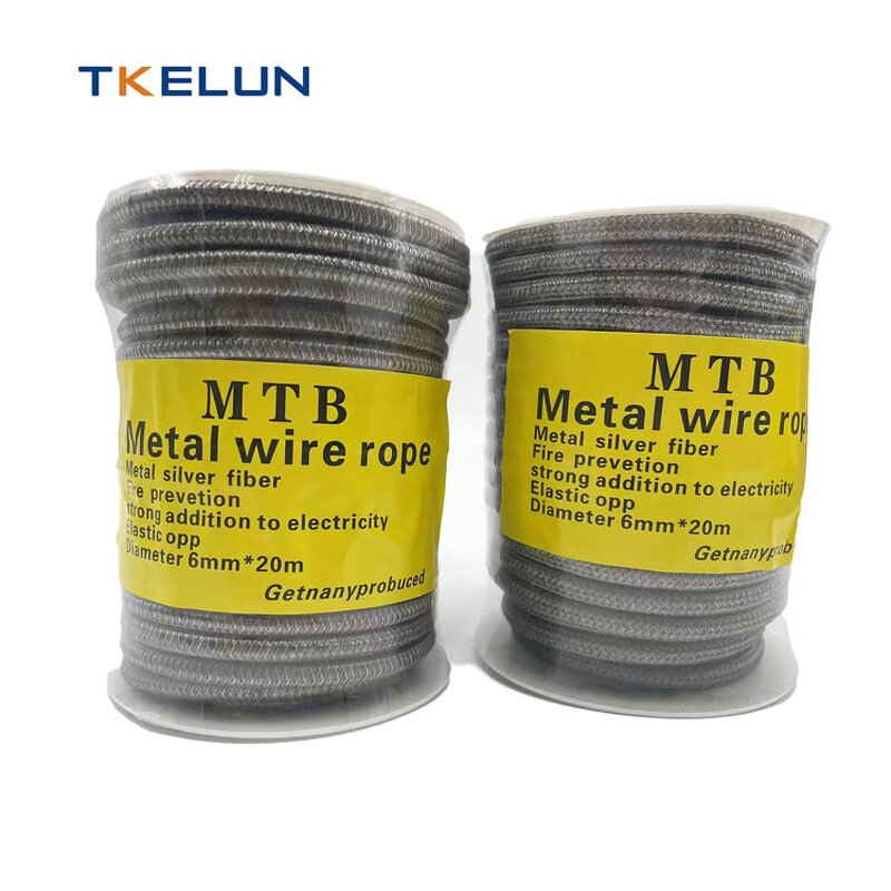 Anti-Static Elastic Rope Manufacturer - Stainless Steel Silver Fiber