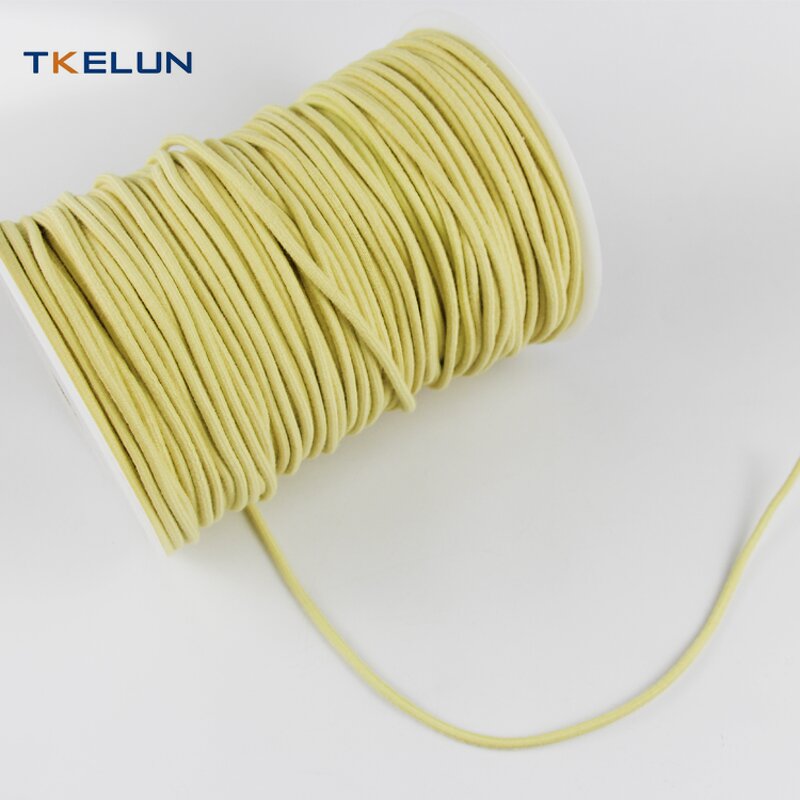 Elastic Aramid Rope Factory - Fire Retardant Round Braided Pull Cord