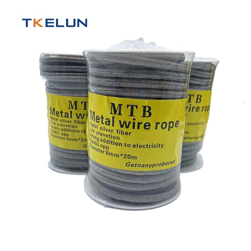 Anti-Static Elastic Rope Manufacturer - Stainless Steel Silver Fiber
