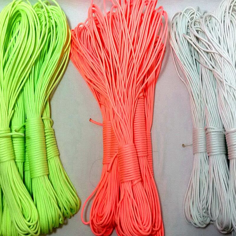 Luminous Rope Manufacturer - Neon Green Fluorescent Polyester UHMWPE