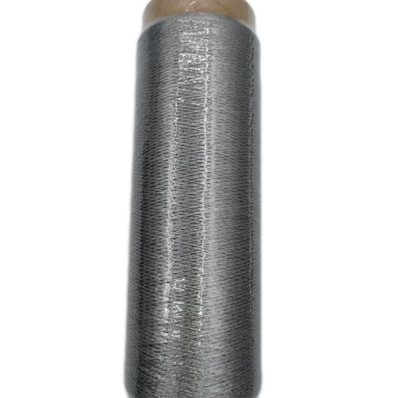 Conductive Spun Yarn Supplier - 316L Stainless Steel Fiber for Sewing