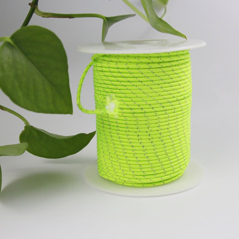 Reflective Rope Manufacturer - Polyester UHMWPE Paraglider Winch Towing