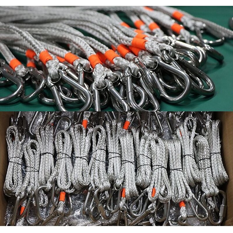 UHMWPE Rope Factory - Custom Double Braided for Winch Towing Boat