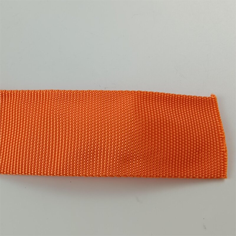 Polyester Tubular Webbing Factory - Custom Orange High Strength Winch