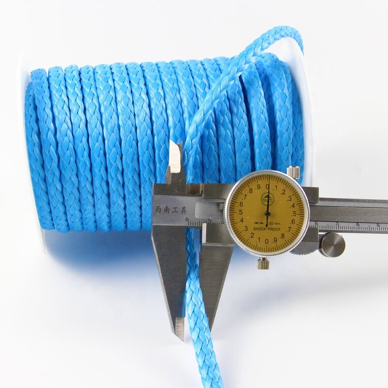 UHMWPE Sailboat Rope Manufacturer - Colorful Coating 6mm Marine Grag