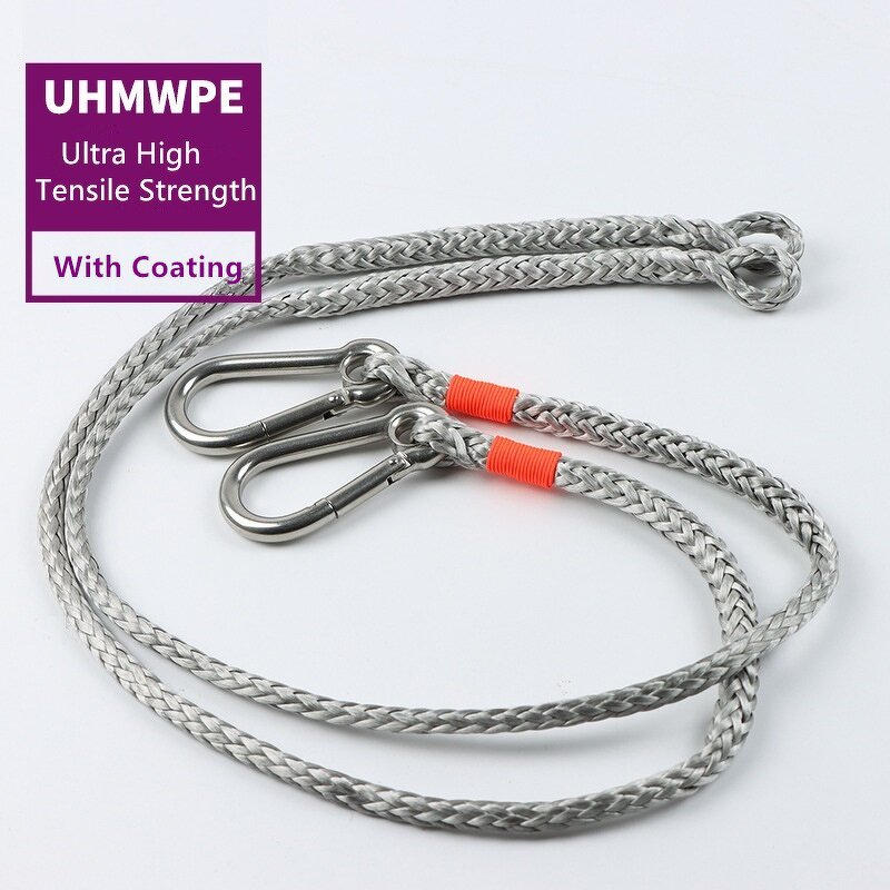 UHMWPE Rope Factory - Custom Double Braided for Winch Towing Boat