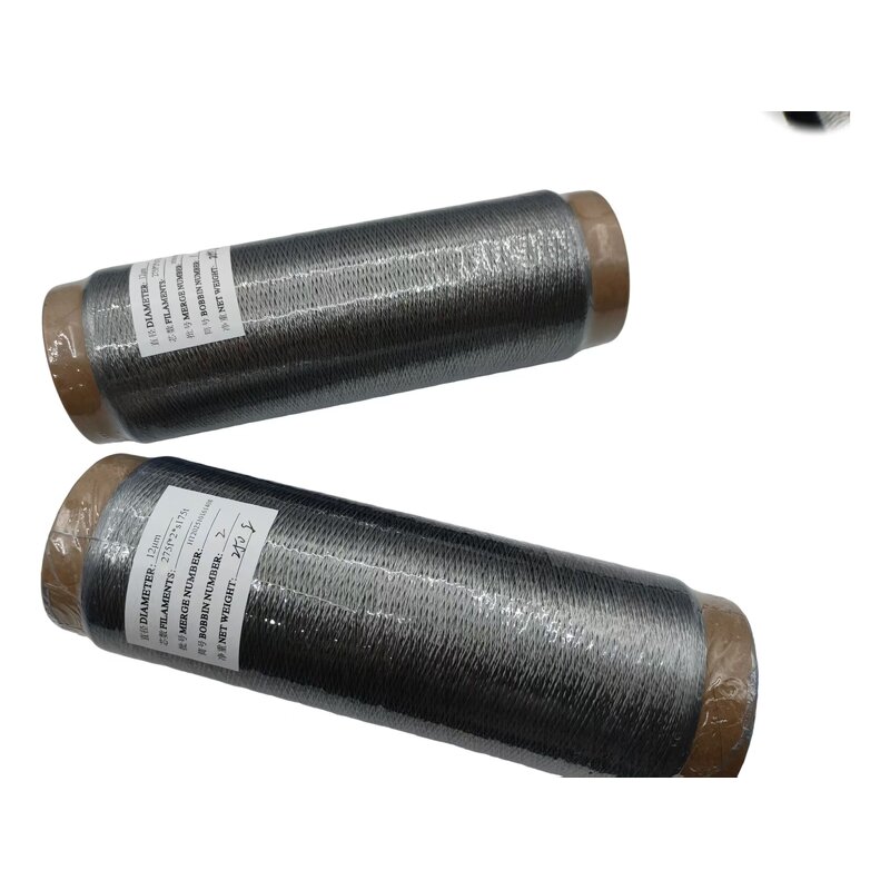 Conductive Spun Yarn Supplier - 316L Stainless Steel Fiber for Sewing
