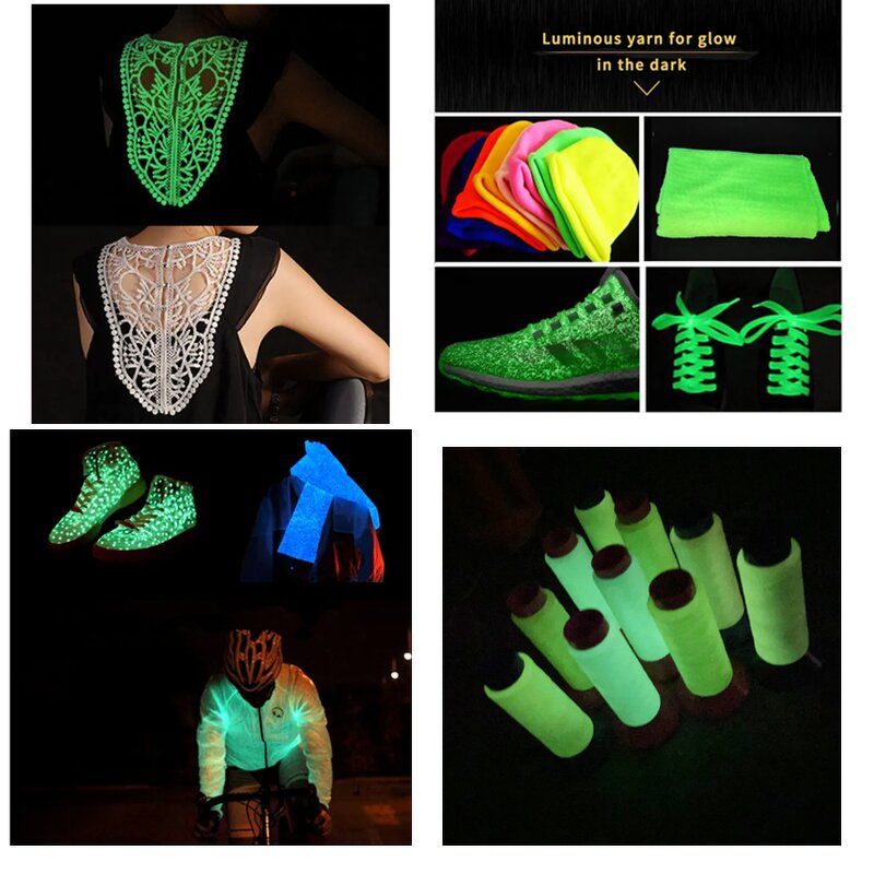 Luminous Sewing Yarn Manufacturer - Photoluminescent Polyester Embroidery