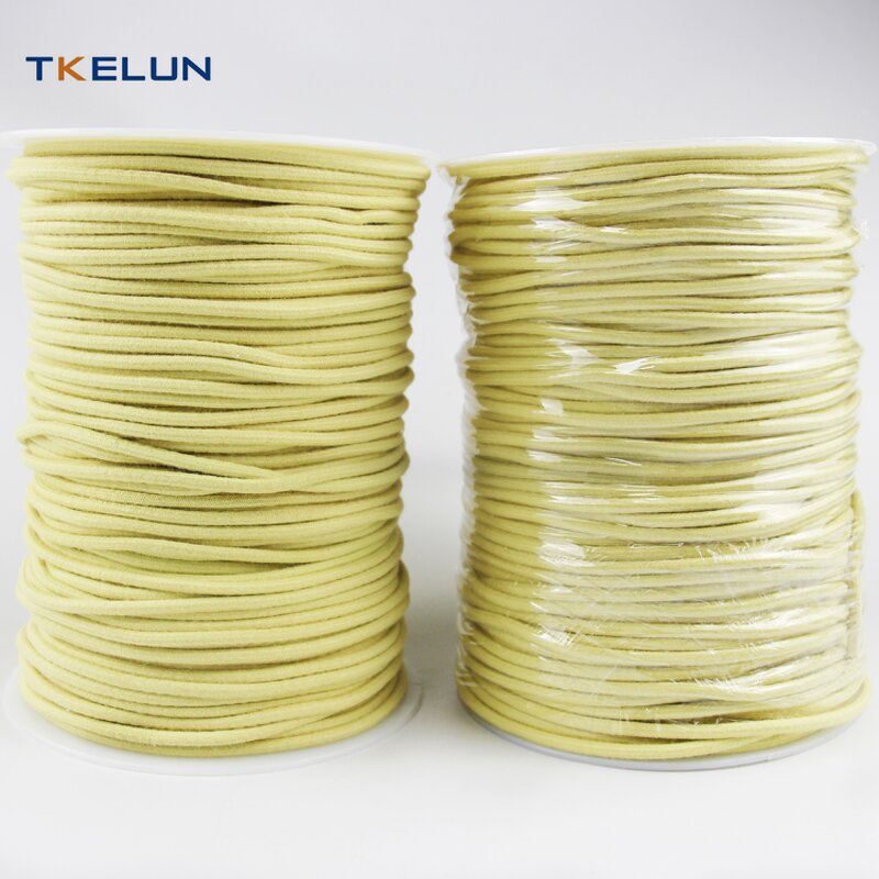 Elastic Aramid Rope Factory - Fire Retardant Round Braided Pull Cord