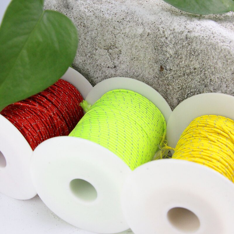 Reflective Rope Manufacturer - Polyester UHMWPE Paraglider Winch Towing