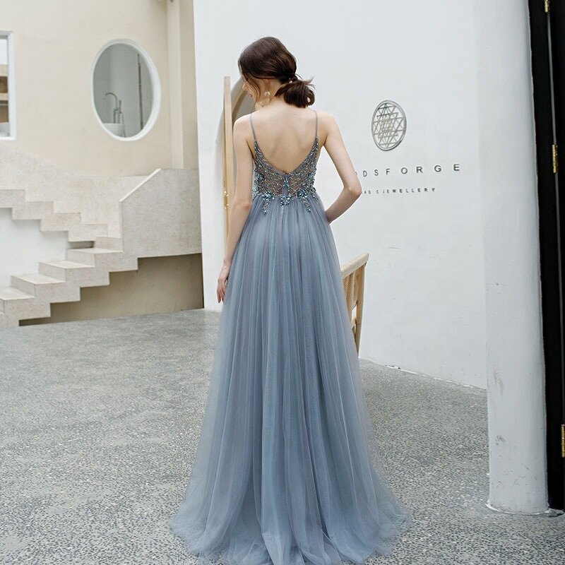 Evening Dress Manufacturer - OEM/ODM One Shoulder Strapless Fairy Banquet Dress