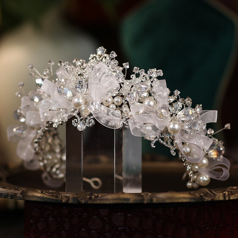 Bridal Headdress Set Manufacturer - OEM/ODM French Minimalist 3D Flower Headband