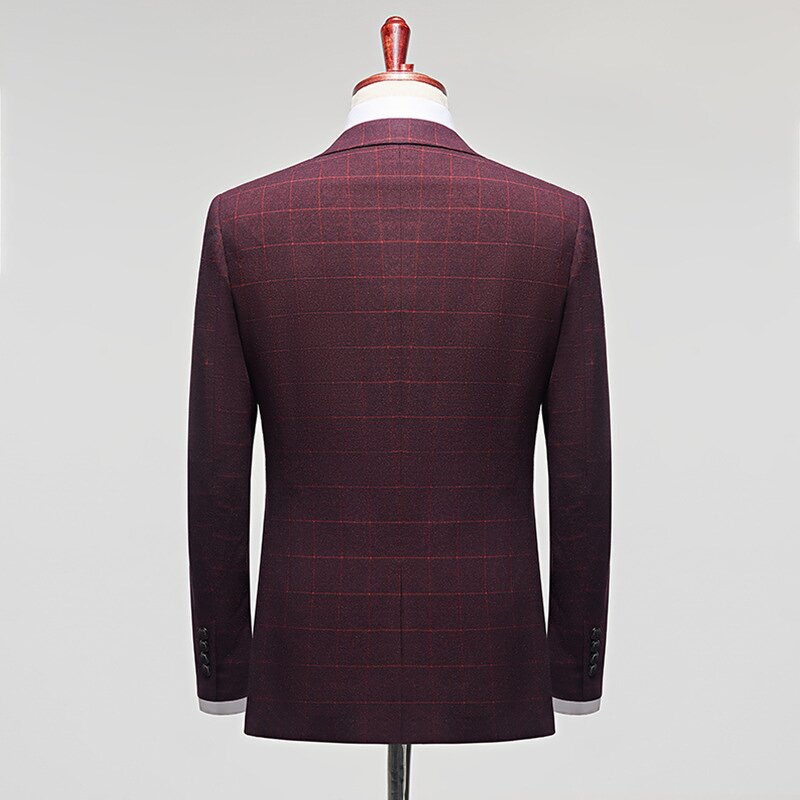 Men's Suit Manufacturer - OEM Custom Printing Logo Wedding Suit Set