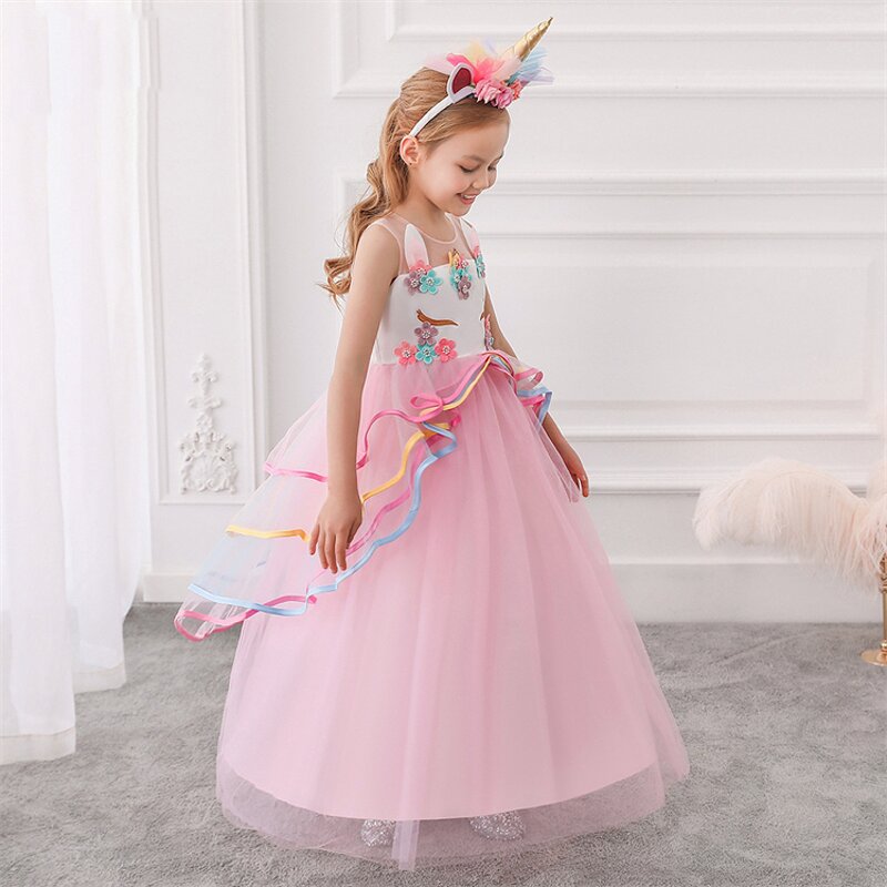 Children's Puffy Dress Manufacturer - Factory Direct Europe Style Runway Gown