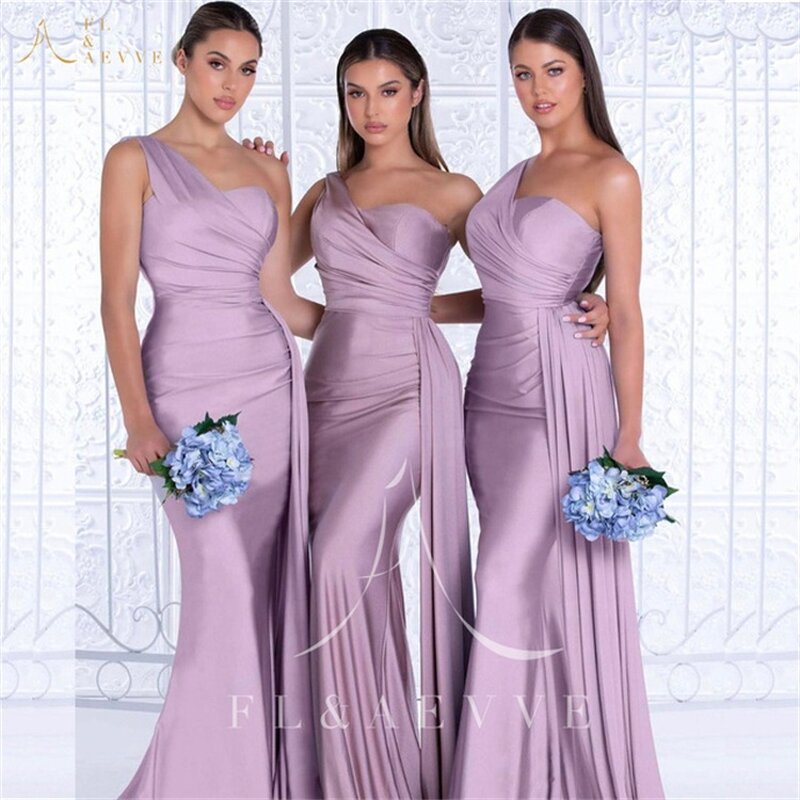 Bridesmaid Dress Manufacturer - OEM/ODM Plus Size One Shoulder Floor Length Gown