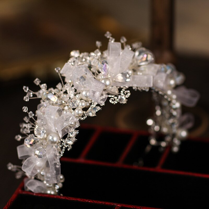 Bridal Headdress Set Manufacturer - OEM/ODM French Minimalist 3D Flower Headband
