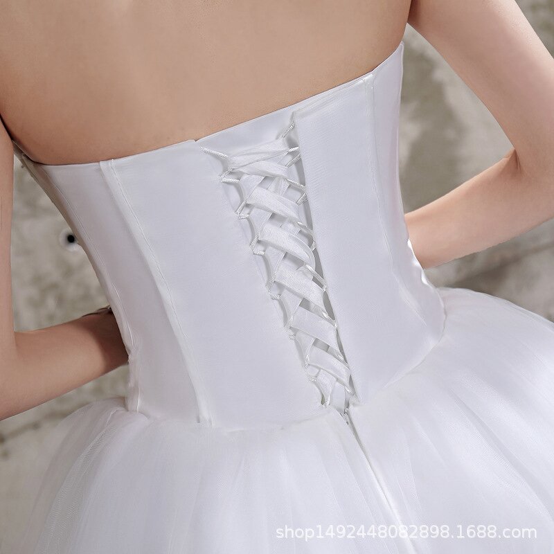 Wedding Dresses Manufacturer - OEM/ODM Elegant Lace Short Sleeve Bridal Gown