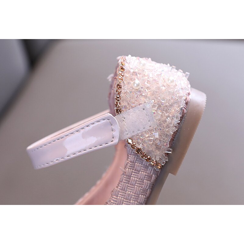 Wedding Shoes Manufacturer - OEM/ODM Round Toe 14cm Crystal Rhinestone Tassel Shoes