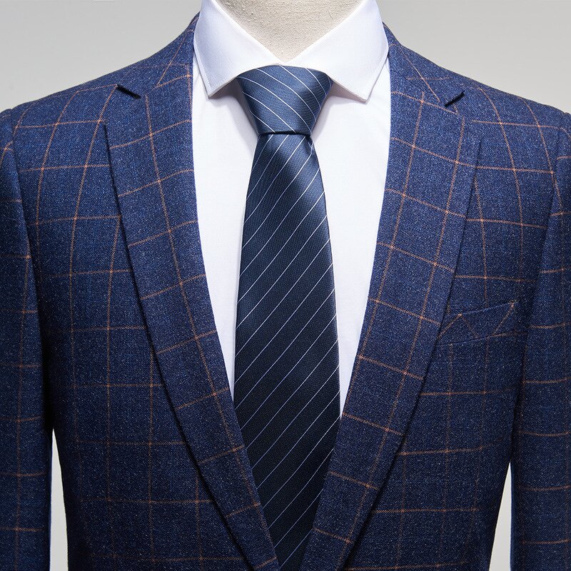 Men's Suit Manufacturer - OEM/ODM Vintage Red Plaid Wedding Groom Performance Suit