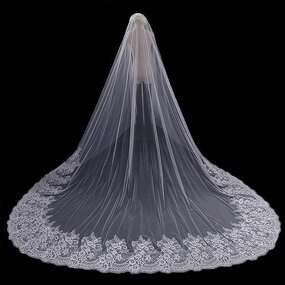 Bridal Veil Manufacturer - OEM/ODM Luxury Rhinestone Fairy Long Tail Veil