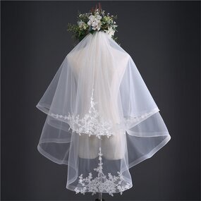 Mantilla Veil Manufacturer - OEM/ODM White Lace Crocheted Church Shawl