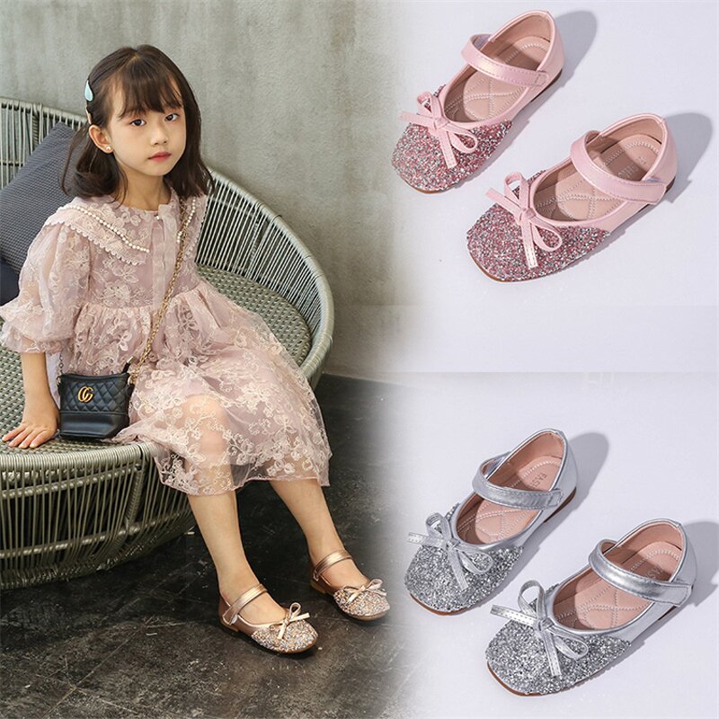 Children's High Heels Manufacturer - Wholesale OEM Fashion Pearl Crystal Shoes