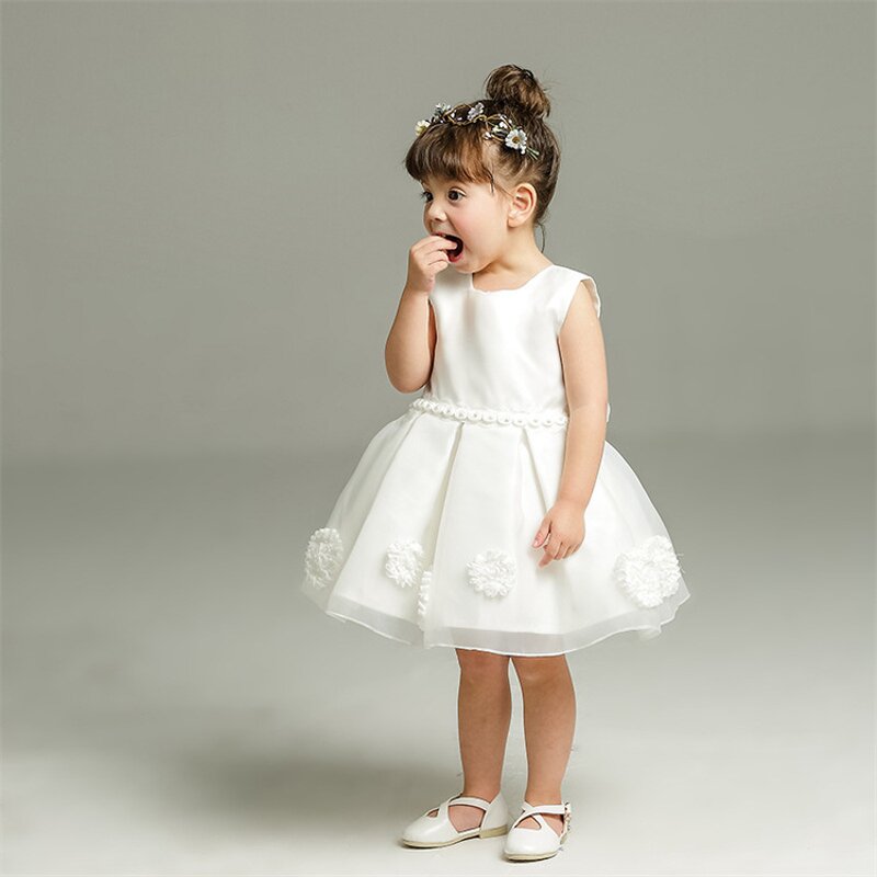 White Wedding Dress Skirt Manufacturer - OEM/ODM Flower Girl Puffy Princess Skirt