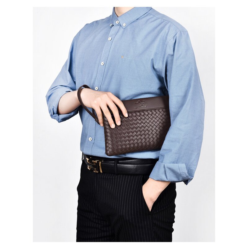 Men's Handbag Manufacturer - OEM/ODM Tiger Head Large Capacity Business Handbag