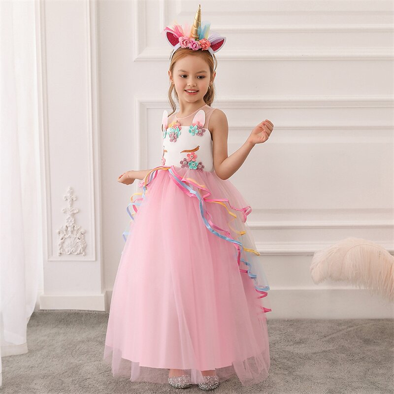 Children's Puffy Dress Manufacturer - Factory Direct Europe Style Runway Gown