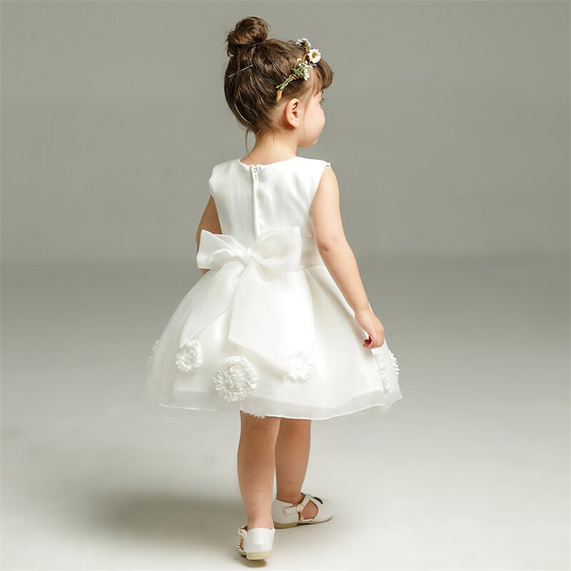 White Wedding Dress Skirt Manufacturer - OEM/ODM Flower Girl Puffy Princess Skirt
