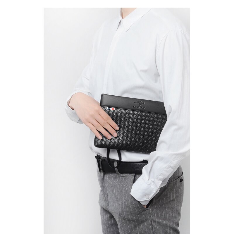 Men's Handbag Manufacturer - OEM/ODM Tiger Head Large Capacity Business Handbag