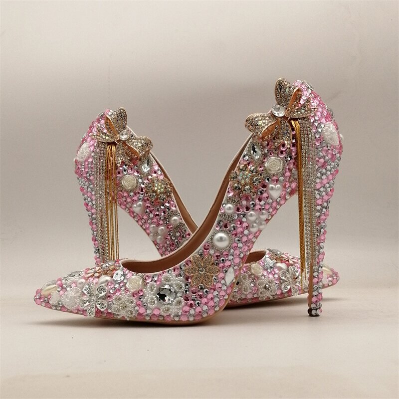 Wedding Shoes Manufacturer - OEM/ODM Satin Pointed Toe 6cm Heel Bridesmaid Shoes