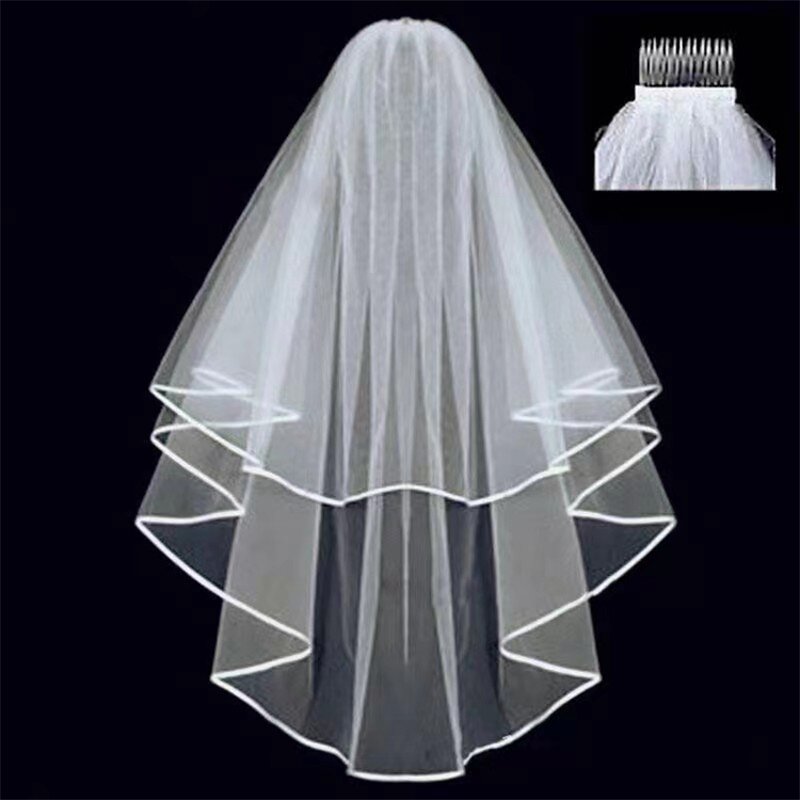 Bridal Veil Belt Manufacturer - OEM/ODM Long Lace Insert Comb Wedding Veil