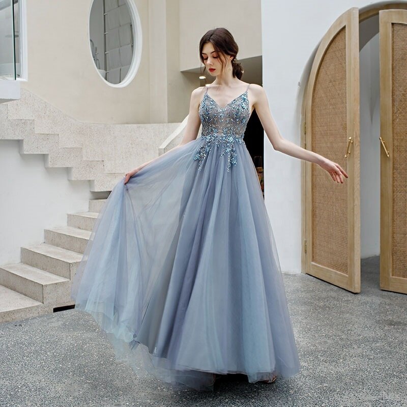 Evening Dress Manufacturer - OEM/ODM One Shoulder Strapless Fairy Banquet Dress