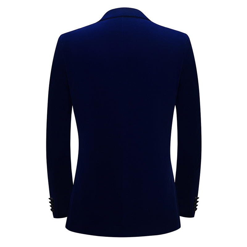 Men's Suit Manufacturer - OEM Custom Printed Black White Stripe Performance Suit