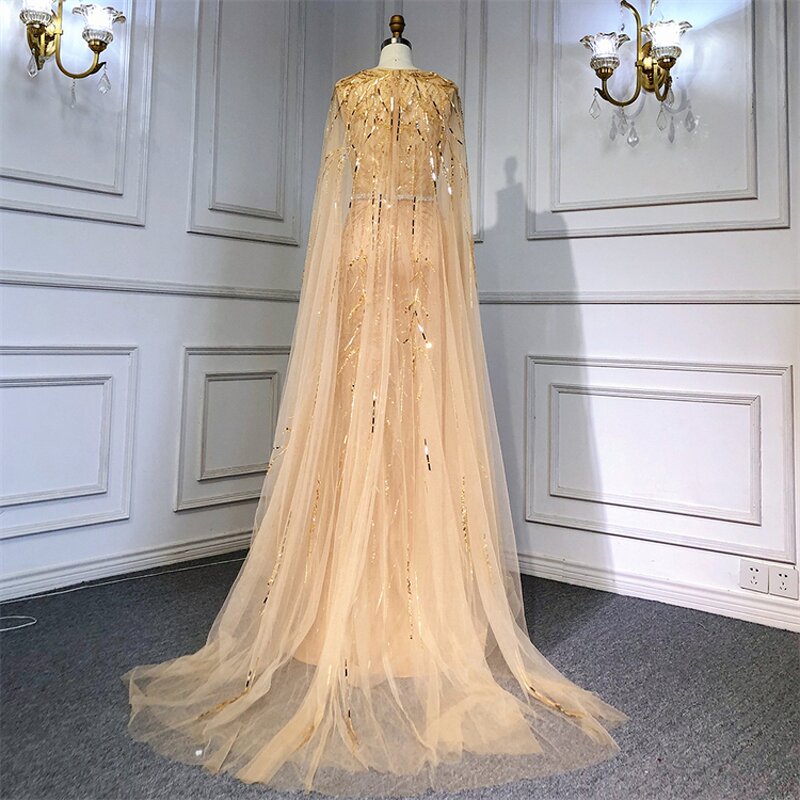 Evening Dress Manufacturer - OEM/ODM Luxury Detachable Train Beaded Gown