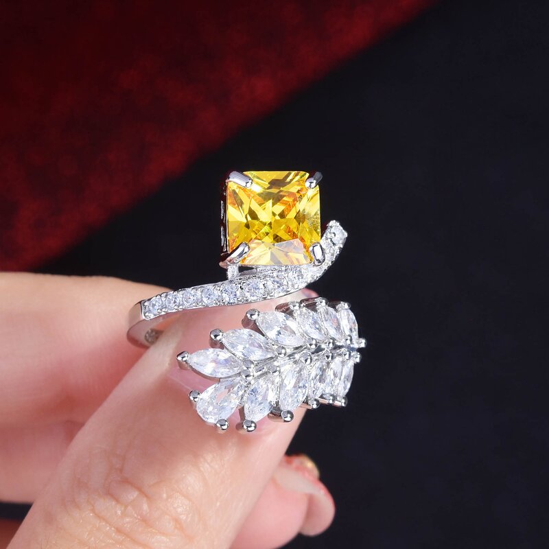 Zircon Ring Manufacturer - Wholesale OEM Gold Plated Hip Hop Flash Diamond Ring