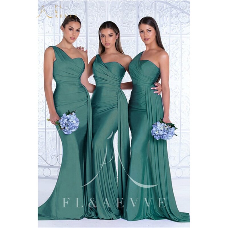 Bridesmaid Dress Manufacturer - OEM/ODM Plus Size One Shoulder Floor Length Gown