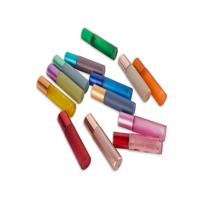 Glass Ball Bottle Factory - Best-selling Colored Sealed Lip Oil