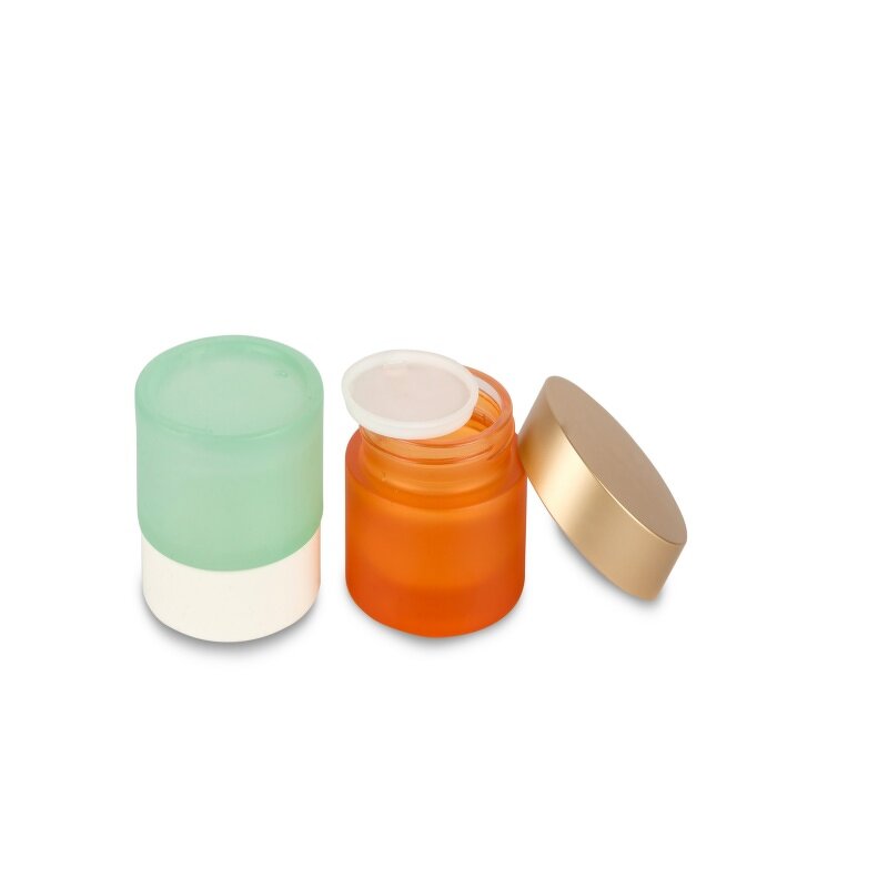 Glass Bottle Factory - OEM 50g Straight Round Cream Bottle