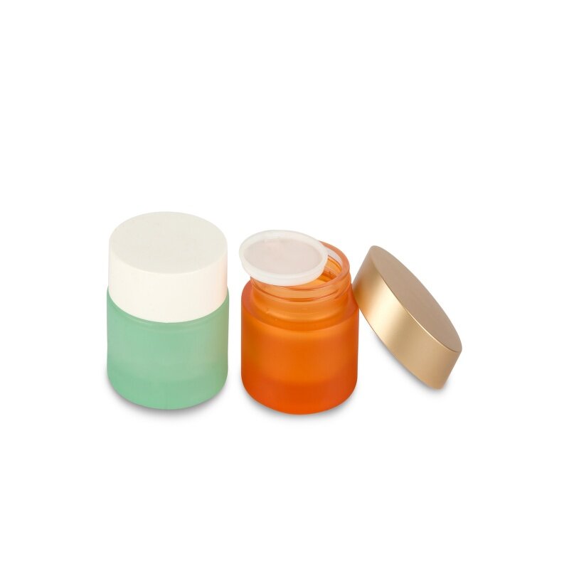 Glass Bottle Factory - OEM 50g Straight Round Cream Bottle