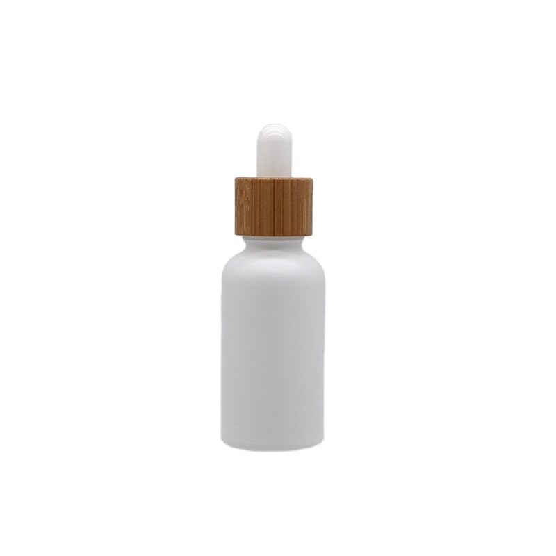 Dropper Bottle Manufacturer - Screen Printing 30ml Frosted Black Tincture
